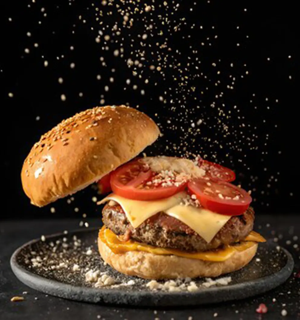 Salt & Pepper Chicken Burger