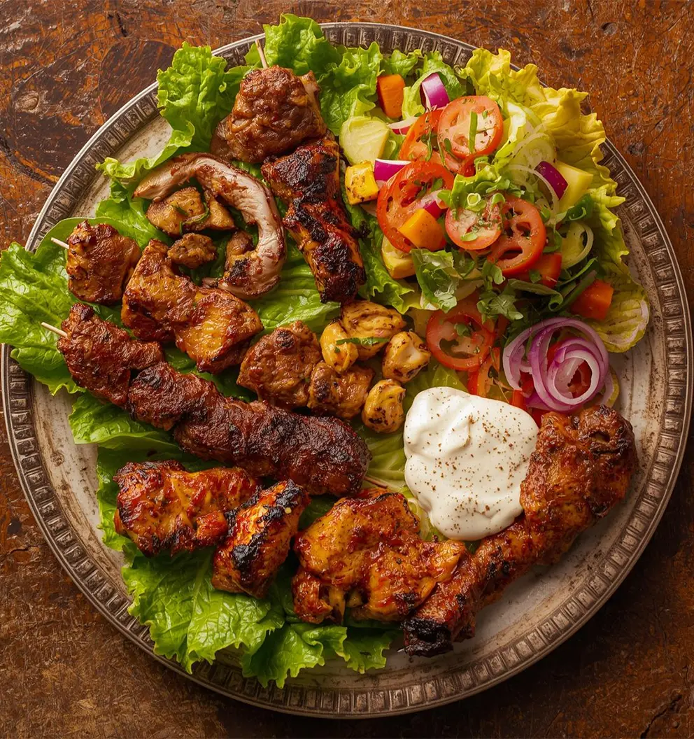 Large Mixed Kebab Box